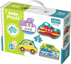 Trefl 36075 Baby Classic Pojazdy Transportowe