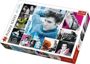 Puzzle Trefl 1000 10541 Elvis Presley Wiecznie Młody