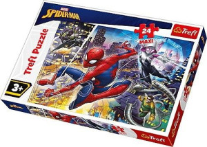 Puzzle Trefl 24 Maxi 14289 Nieustraszony Spider-man