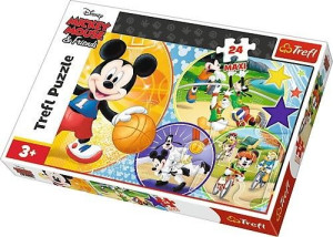 Puzzle Trefl 24 Maxi 14291 Miki Czas Na Sport