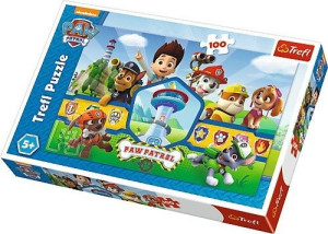 Puzzle Trefl 100 16351 Psi Patrol Bohaterska Drużyna