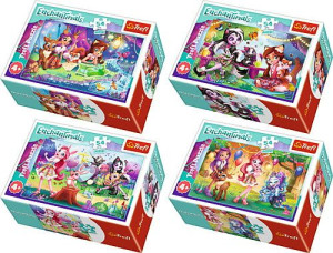 Puzzle Trefl 54 Mini 54167 Wesoły Dzień Enchantimals