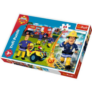 Puzzle Trefl 24 Maxi 14290 Dzielny Strażak Sam
