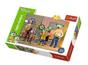 Puzzle Trefl 30 18238 Trefliki Wesoły Dzień