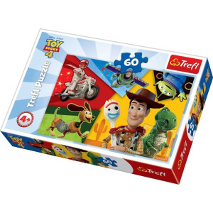Puzzle Trefl 60 17325 Stworzeni Do Zabawy Toy Story