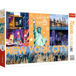 Puzzle Trefl 1000 10579 Neonowe Miasto