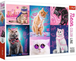 Puzzle Trefl 1000 10581 Super Koty
