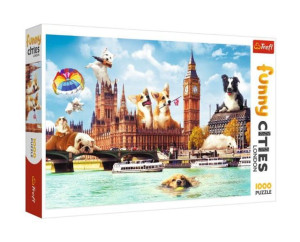 Puzzle Trefl 1000 10596 Psy W Londynie