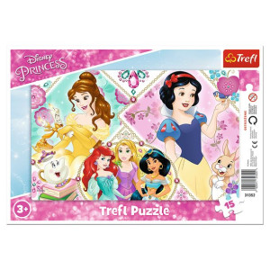 Puzzle Trefl 15 31352 Ramka Księżniczki