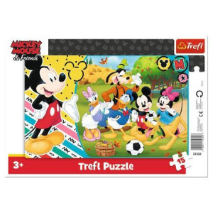 Puzzle Trefl 15 31353 Ramka Mickey