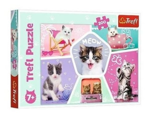 Puzzle Trefl 200 13247 Kocie Figle