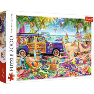 Puzzle Trefl 2000 27109 Tropikalne Wakacje