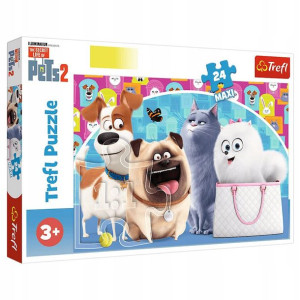 Puzzle Trefl 24 Maxi 14296 Pets 2