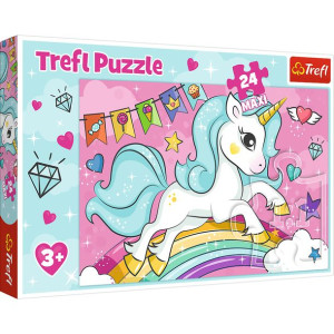 Puzzle Trefl 24 Maxi 14302 Jednorożec