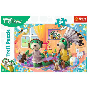 Puzzle Trefl 24 Maxi 14319 Bawimy Się Razem
