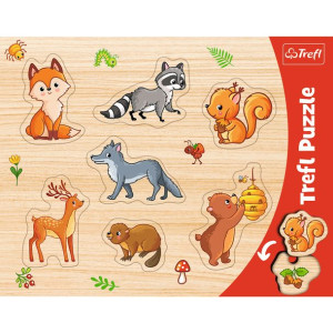 Puzzle Trefl 31307 Ramka Las