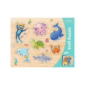 Puzzle Trefl 31309 Ramka Podwodny Świat
