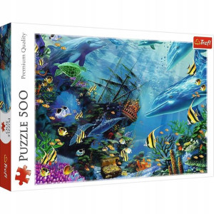 Puzzle Trefl 500 37385 Ukryty Skarb