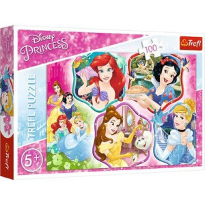 Puzzle Trefl 100 16393 Księżniczki