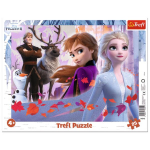 Puzzle Trefl 25 31345 Frozen Ramka