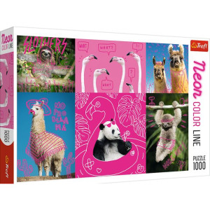Puzzle Trefl 1000 10594 Szalone Zwierzaki