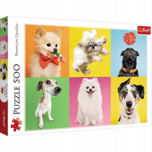 Puzzle trefl 500 37378 psy