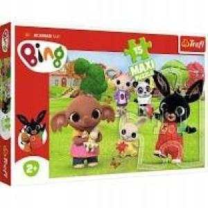 Puzzle trefl 15 maxi 14335 Bing z przyjaciółmi