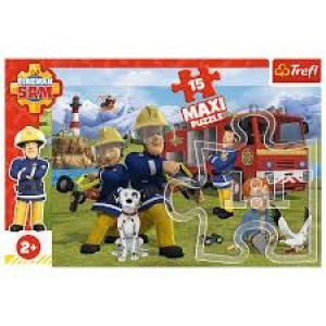 Puzzle trefl 15 maxi 14333 drużyna w akcji
