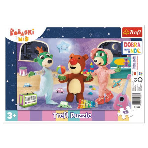 Puzzle Trefl 15 ramka 31386 trefliki
