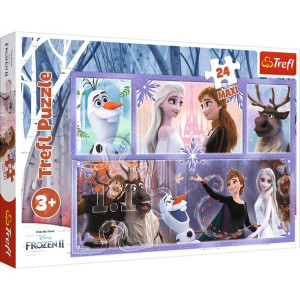 Puzzle Trefl 24 maxi 14345 świat pełen magii
