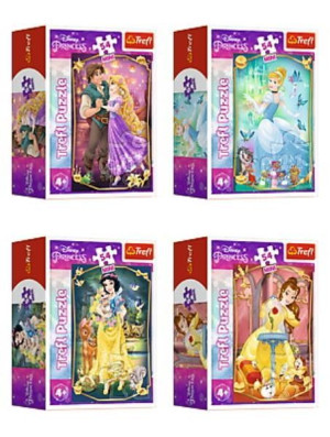 Puzzle Trefl 54 mini 54191 księżniczki