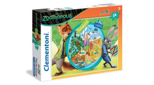 Clementoni 24059 Puzzle 24 Maxi Zootopia