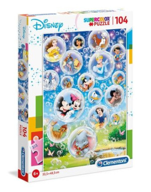 Clementoni 27119 Puzzle 104 Disney Classic