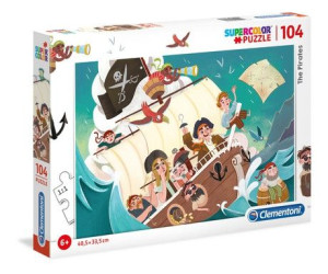 Clementoni 27278 Puzzle 104 Piraci