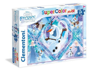Clementoni 24072 Puzzle 24 Maxi Frozen Przygoda Olafa