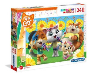 Clementoni 28500 Puzzle 24 Maxi 44 Cats