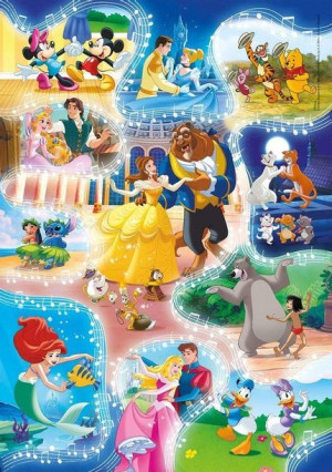 Clementoni 26992 Puzzle Disney Czas Na Taniec