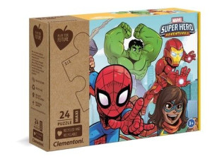 Clementoni 20262 Puzzle 24 Maxi Marvel