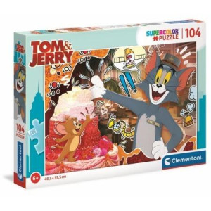 Clementoni 27516 Puzzle 104 Tom&jerry