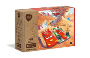 Clementoni 25254 Puzzle 3x48 Pff Cars