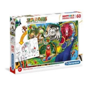 Clementoni 26994 Puzzle 60 Zafari