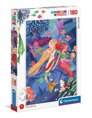 Clementoni 29307 Puzzle 180 Mermaids