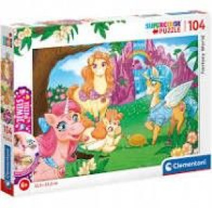 Clementoni 20179 puzzle 104 fantasy world