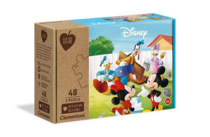 Clementoni 25266 puzzle 3x48 Mickey