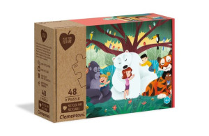 Clementoni 25253 puzzle 3x48 fantasyland
