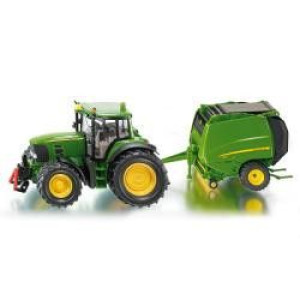 Siku 1665 Traktor John Deere Z Prasą