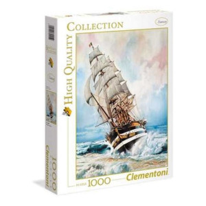 Clementoni 39415 Puzzle 1000 Żaglowiec Amerigo Vespucci