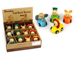 Playme 22368 Zwierzątka Pull Back