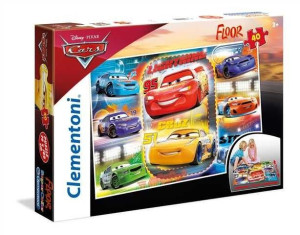 Clementoni 25455 Puzzle 40 Floor Cars 3