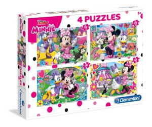 Clementoni 07615 Puzzle 4w1 Minnie